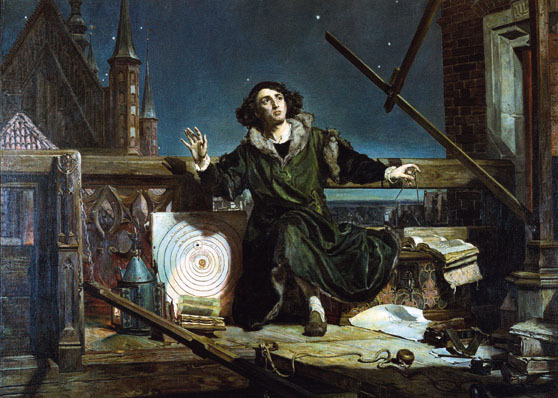 Ян Матейко. Коперник. 1838
