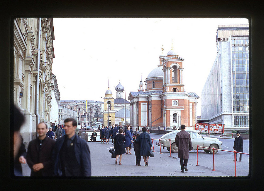 2233 Москва 1969 года в объективе американского фотографа