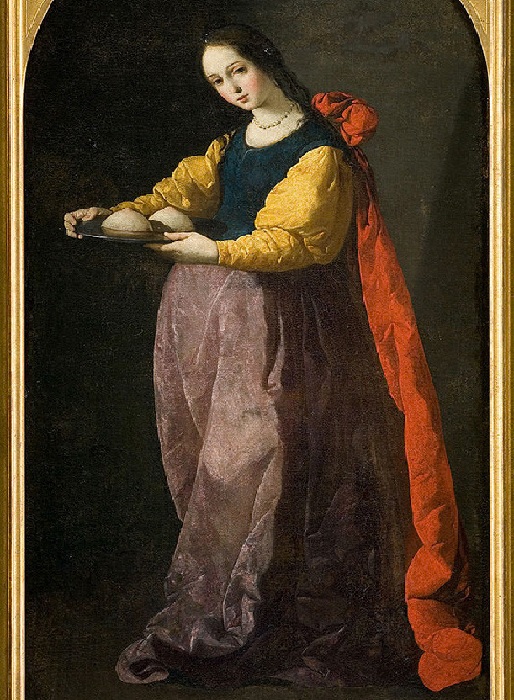 Святая Агата, 1630-1633. Музей Фабр, Монпелье.